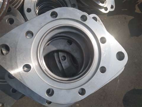 Galvanized flange