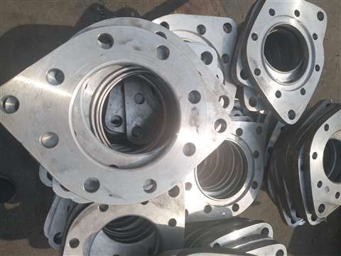 Galvanized flange